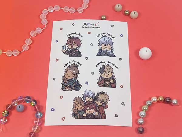 Armis Sticker Sheet