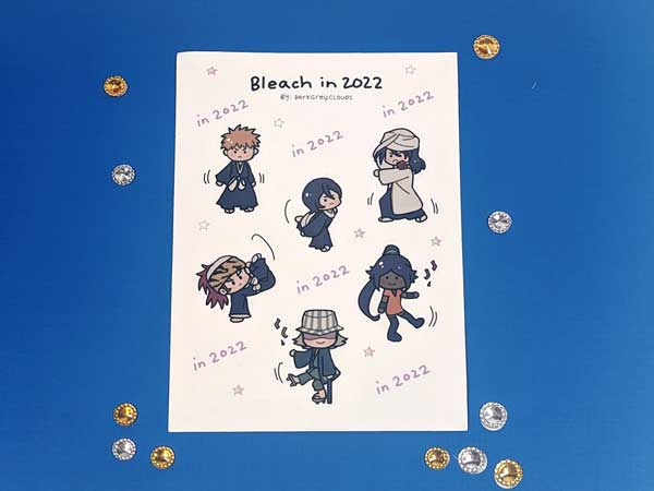 Bleeche Sticker Sheet