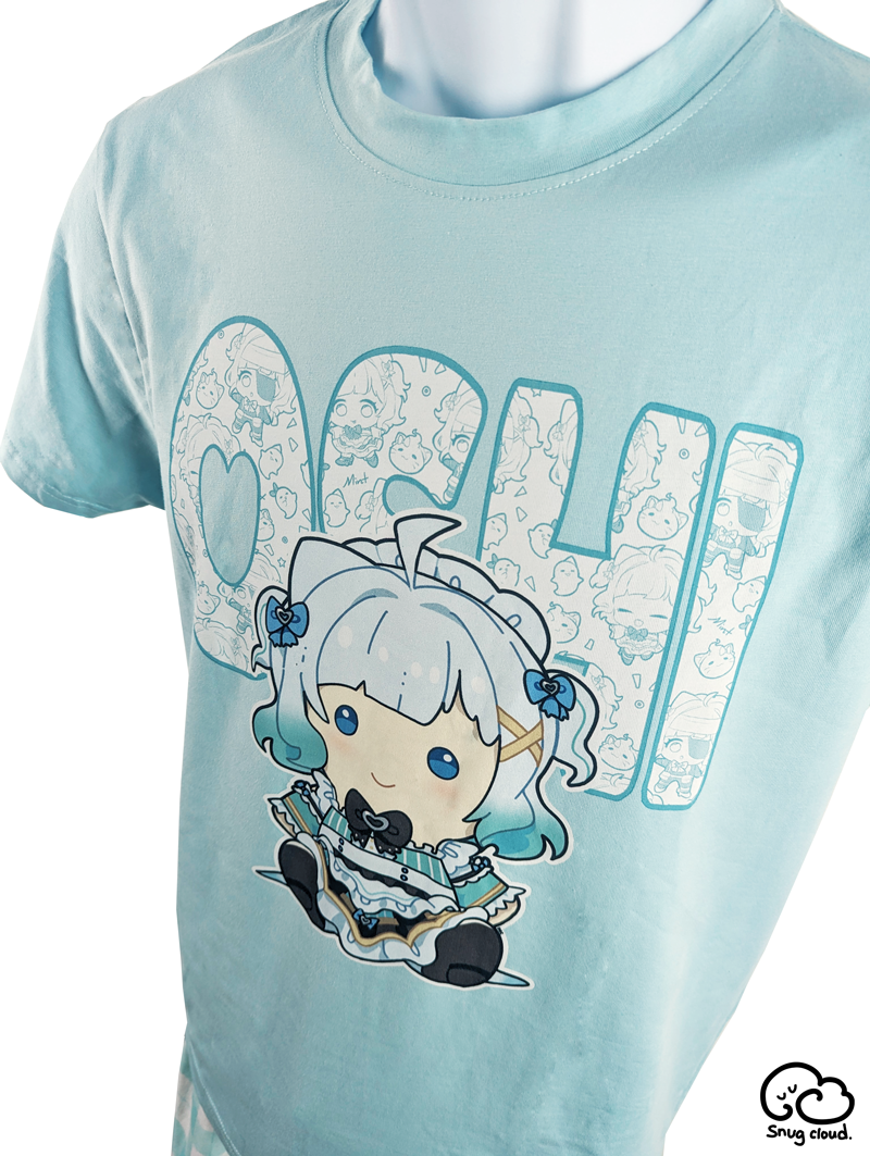 Oshi Pajamas (Mint Fantome). Pajamas Pillowcase Combo
