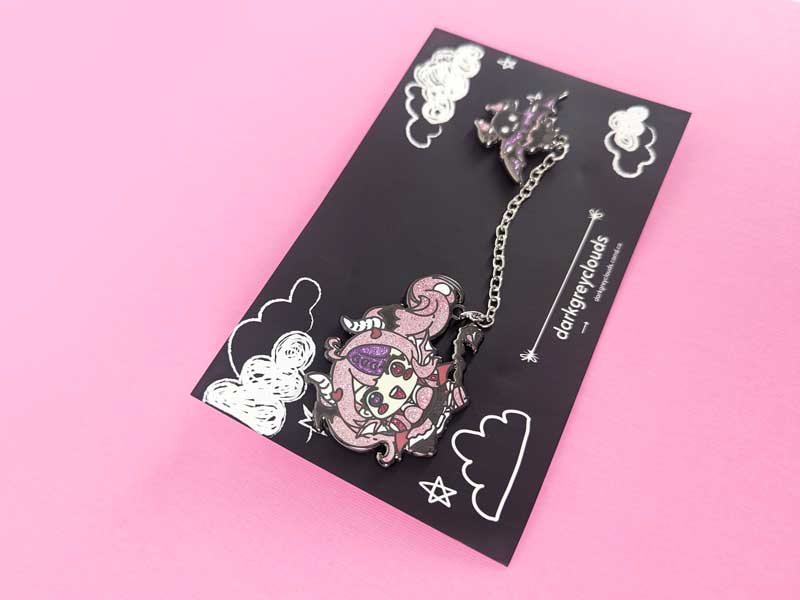 IronMouse Enamel Pin