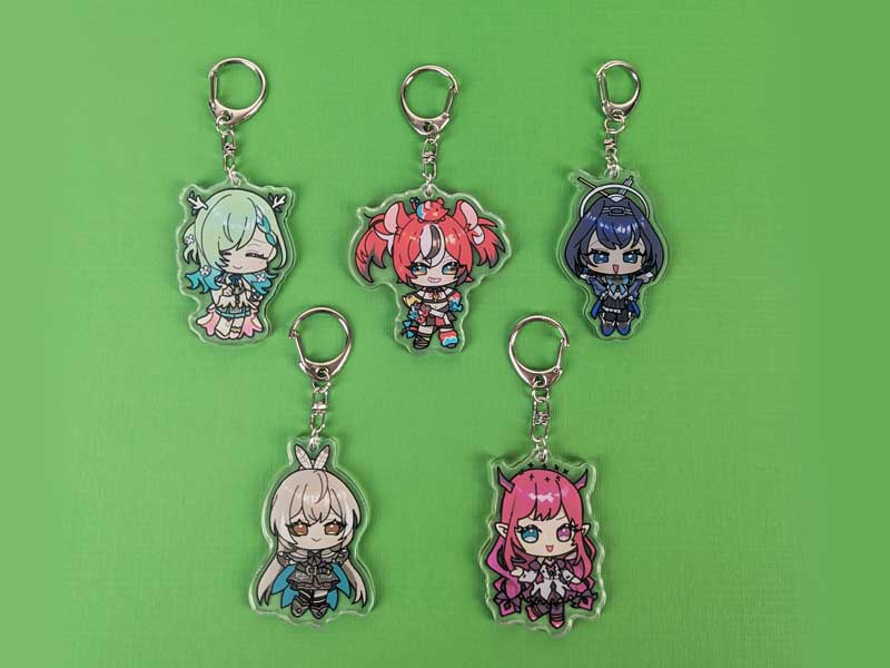 Hololive Promise Charms