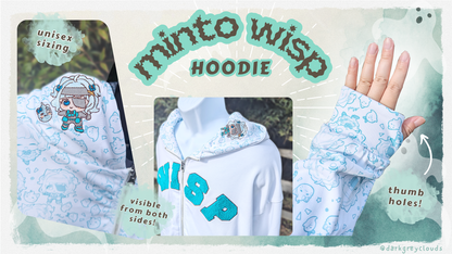 Minto Wisp Double-Sided Zip-Up Hoodie