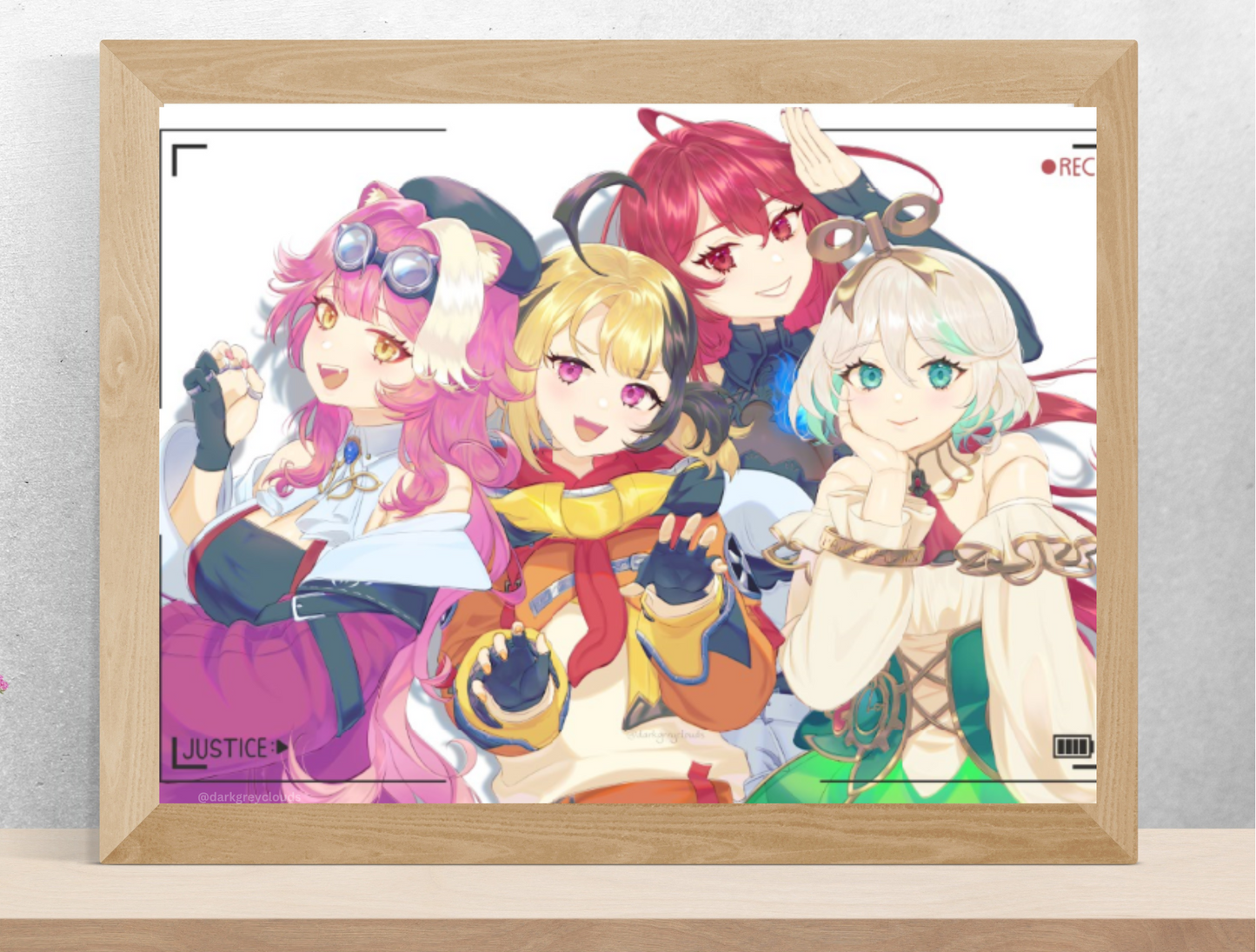 Holo Justice Print
