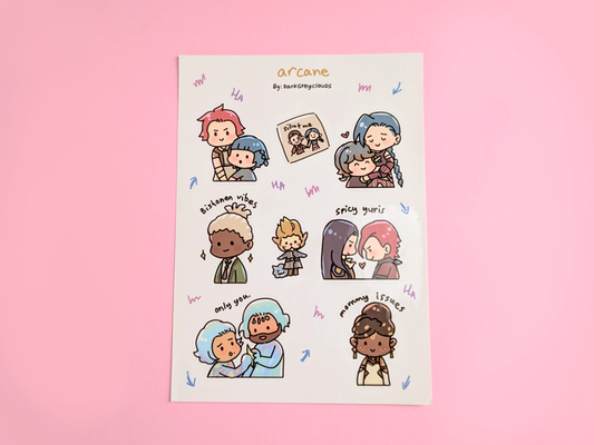 Arcane Sticker Sheet