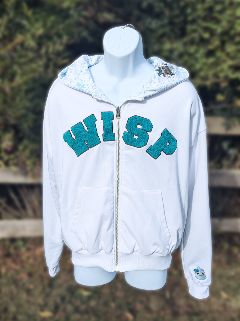 Minto Wisp Double-Sided Zip-Up Hoodie