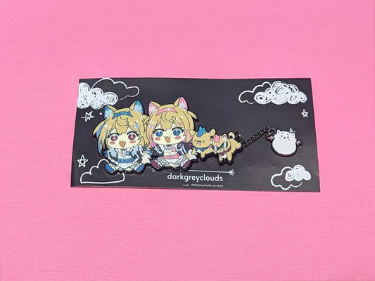FuwaMoco  Enamel Pin