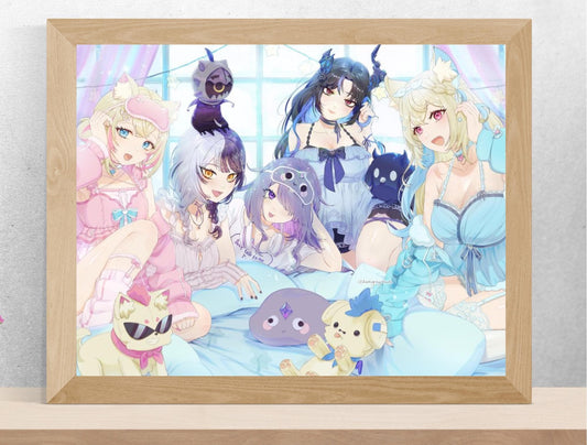 Hololive Pajama Party Print