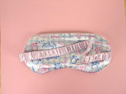 Mint Satin Eye mask