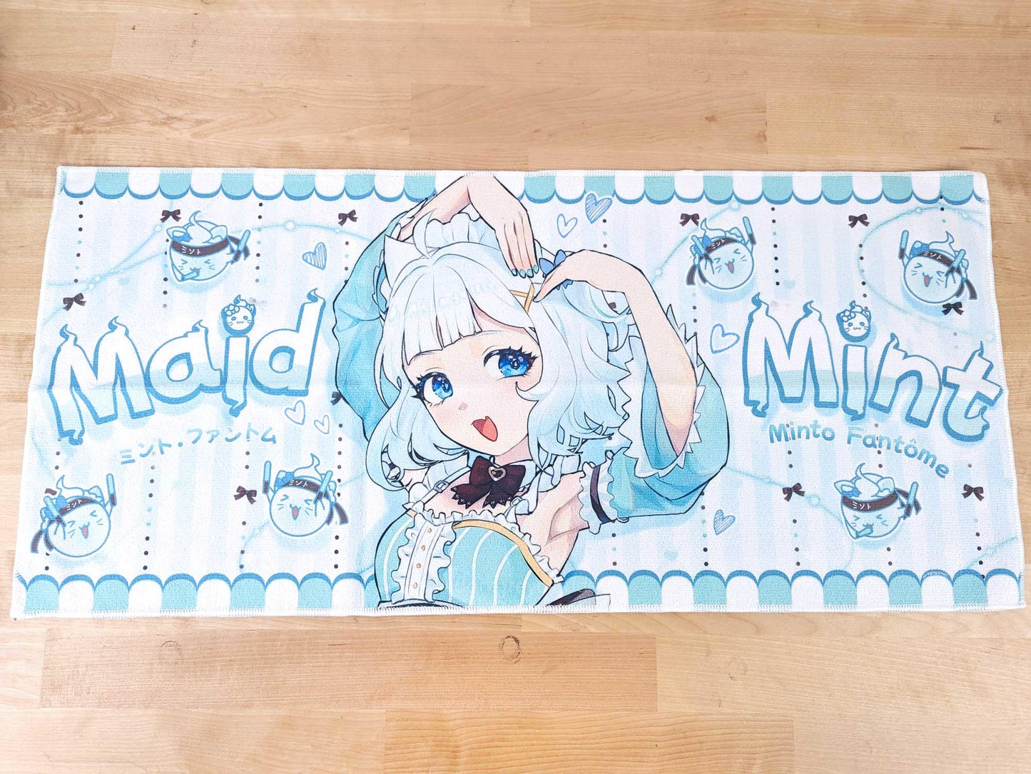 Mint Fantome Vtuber Idol Towel