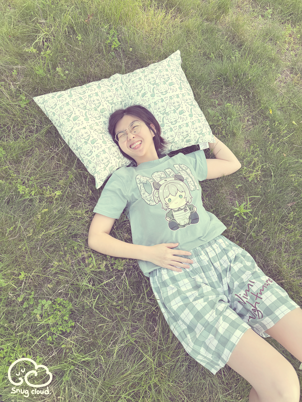 Oshi Pajamas (Nimi Nightmare). Pajamas Pillowcase Combo
