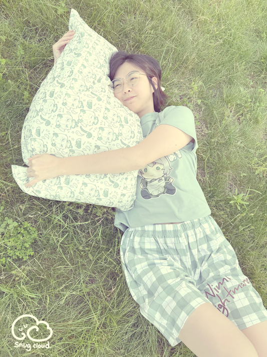 Oshi Pajamas (Nimi Nightmare). Pajamas Pillowcase Combo