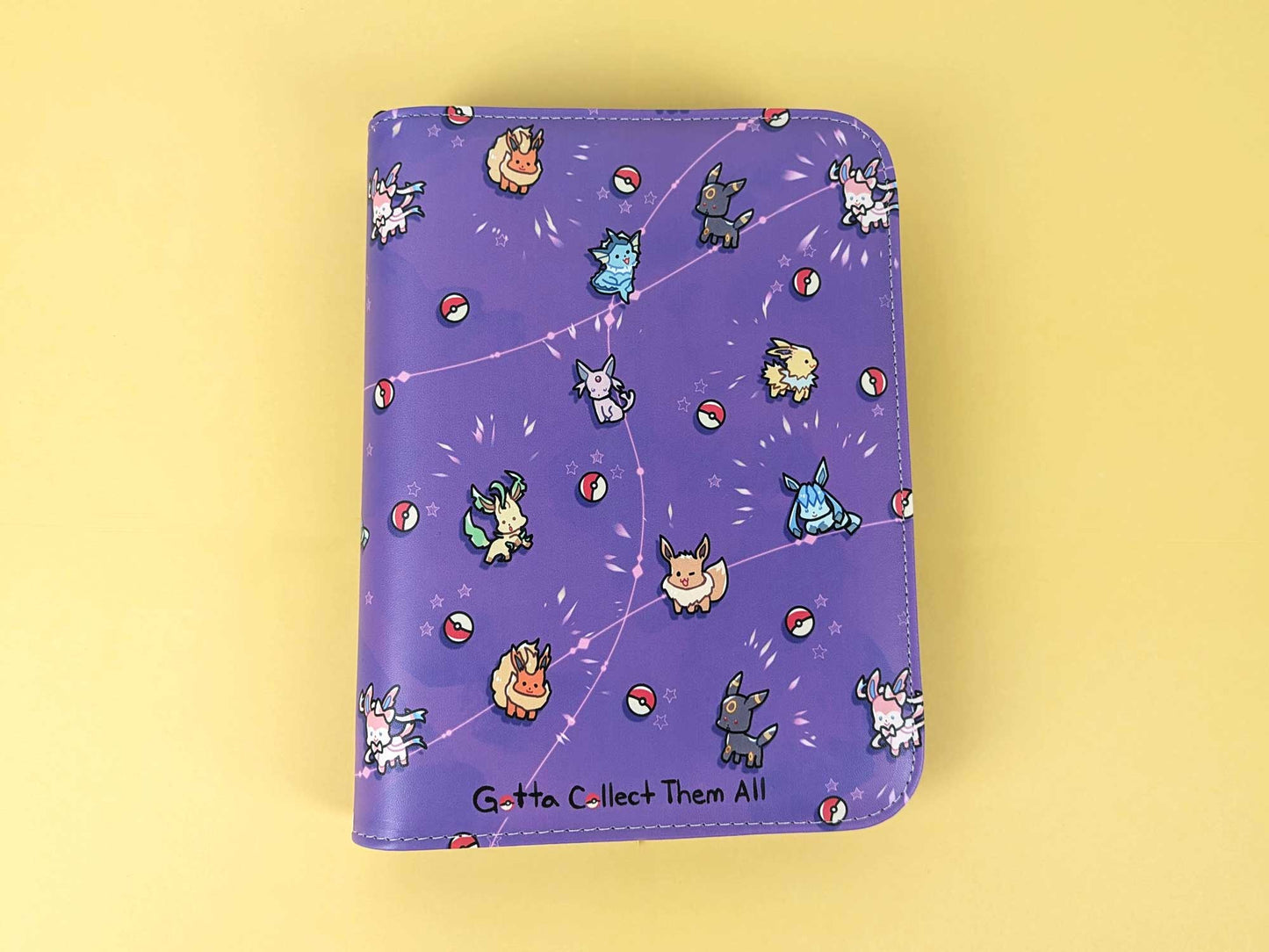 Cute Elemental Fox Dog Cat Binder