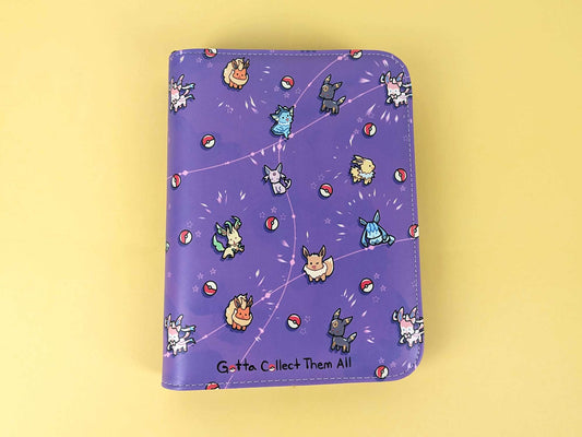 Cute Elemental Fox Dog Cat Binder