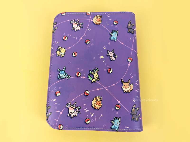 Cute Elemental Fox Dog Cat Binder