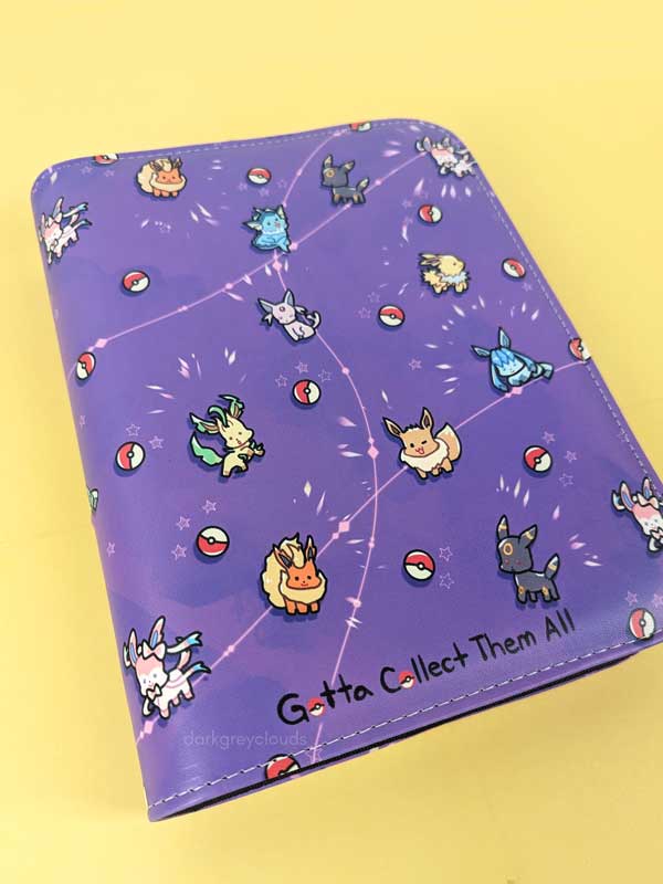 Cute Elemental Fox Dog Cat Binder