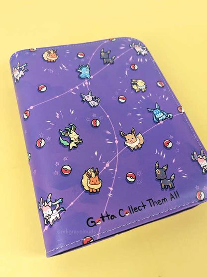 Cute Elemental Fox Dog Cat Binder