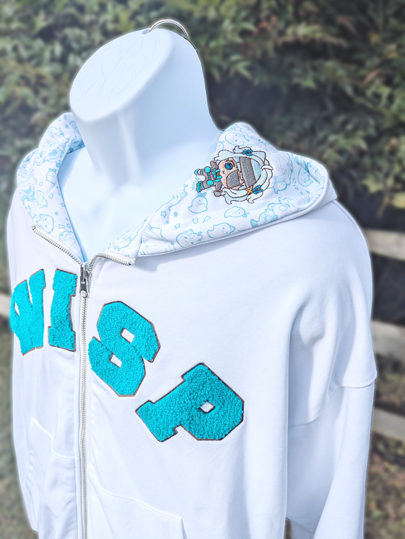 Minto Wisp Double-Sided Zip-Up Hoodie