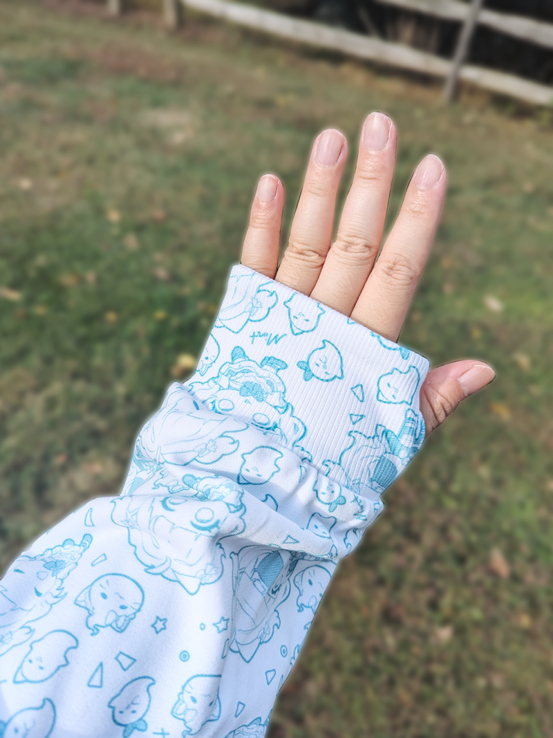 Minto Wisp Double-Sided Zip-Up Hoodie